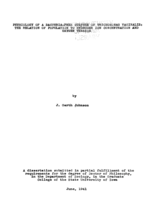 Physiology of a bacteria-free culture of Trichomonas vaginalis: the relation of population to hydrogen ion concentration and oxygen tension