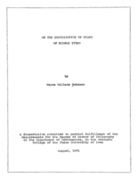On the distribution of means of middle items