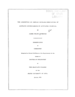 The adsorptiion of certain dichloro derivatives of aliphatic hydrocarbons by activated charcoal