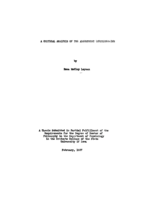 A critical analysis of the adjustment questionnaire
