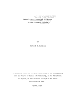 Luther's Small catechism in England in the sixteenth century