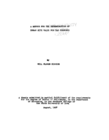 A method for the determination of urban site value for tax purposes