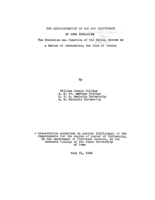 The administration of old age assistance in Iowa, 1934-1939: The evolution and function of the rating system as a method of determining the size of the grants