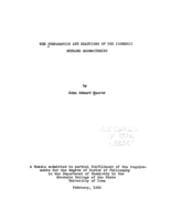 The preparation of reactions of the isomeric styrene bromohydrins