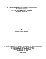 I. The microsynthesis of isotopic modifications of carbonyl sulfide: II. The pure rotational spectrum of methyl chloride