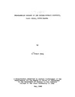 Pre-Cambrian geology of the Galena-Roubaix district, Black Hills, South Dakota