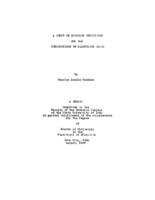 A study of proposed techniques for the construction of diagnostic tests