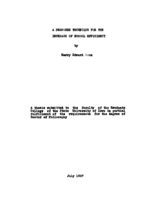 A proposed technique for the increase of school efficiency