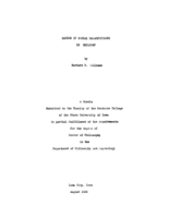 Causes of social maladjustment in children