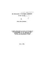The development of responsible government in New Zealand
