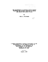 The measurement of attitudes toward current political and economic problems in junior and senior high school pupils