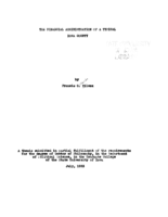 The financial administration of a typical Iowa county