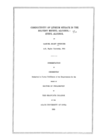 Conductivity of lithium nitrate in the solvent methyl alcohol-ethyl alcohol