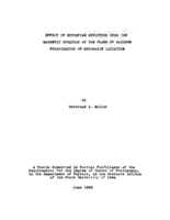 Effect of hyperfine structure upon the magnetic rotation of the plane of maxium polarization of resonance radiation