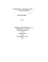 The organization and administration of the Union army, 1861-1865