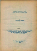 Drainage districts in Iowa: a study in local administration