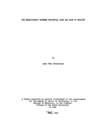 The relationship between perceptual span and rate of reading