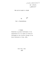 The life of James W. Grimes