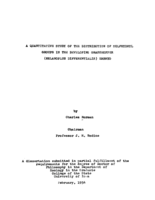 A quantitative study of the distribution of sulfhydryl groups in the developing grasshopper (Melanoplus differentialis) embryo