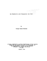 Das fremdwort in der verssprache Arno Holz'