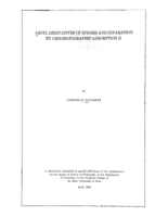 Azoyl derivatives of sugars and separation by chromatographic adsorption II.