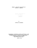 Edward T. Channing's philosophy and teaching of rhetoric