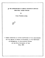 On the distributions of certain statistics obtained from small random samples