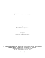Studies in membrane separations