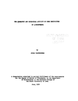 The chemistry and biological activity of some derivatives of a-tocopherol
