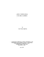 A study of textbook material in the field of arithmetic