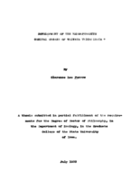 Development of the hermaphrodite genital organs of Valvata tricarinata