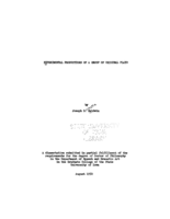 Experimental productions of a group of original plays