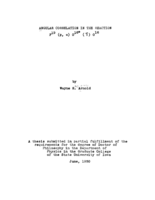 Angular correlation in the reaction F¹⁹.(p, a) O¹⁶* (Y) O¹⁶