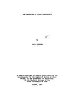 The recording of piano performance
