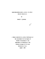 Some neuro-physiological sources of action current frequencies