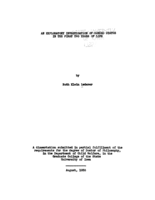 An exploratory investigation of handed status in the first two years of life