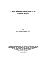 A method of measuring certain factors in the counseling interview