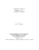 A conductor's analysis of Mass in C, op. 86, by Ludwig van Beethoven