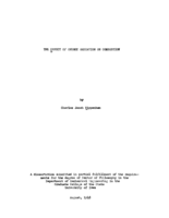 The effect of energy radiation on combustion