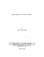 Legal liability of Iowa public officers
