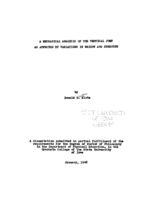 A mechanical analysis of the vertical jump as affected by variations in weight and strength
