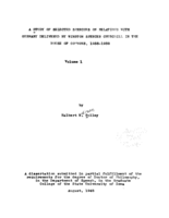 A study of selected speeches on relations with Germany delivered by Winston Spencer Churchill in the House of Commons, 1935-1938
