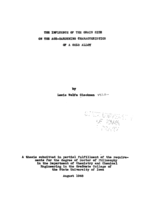 The influence of the grain size on the age-hardening characteristics of a gold alloy