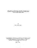 The effect of especially prepared materials in a learning program in human growth and development on the tenth grade level