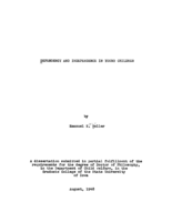 Dependency and independence in young children