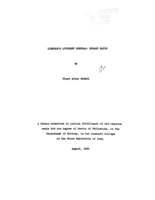 Lincoln's attorney general: Edward Bates