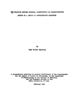 The relationship between chemical constitution and pharmacological action in a series of acetylcholine analogues