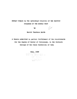 Recent trends in the investment policies of the endowed colleges of the Middle West