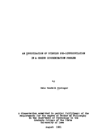 An investigation of stimulus pre-differentiation in a choice discrimination problem