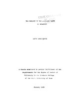 The geology of the Anadarko basin of Oklahoma